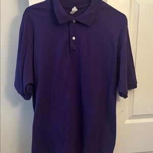Unisex Purple Polo Shirt